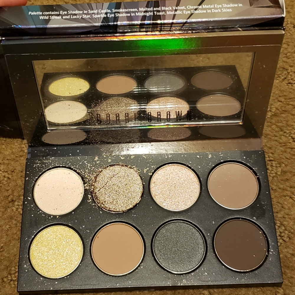Bobbi brown smoke&metals eye shadow palette